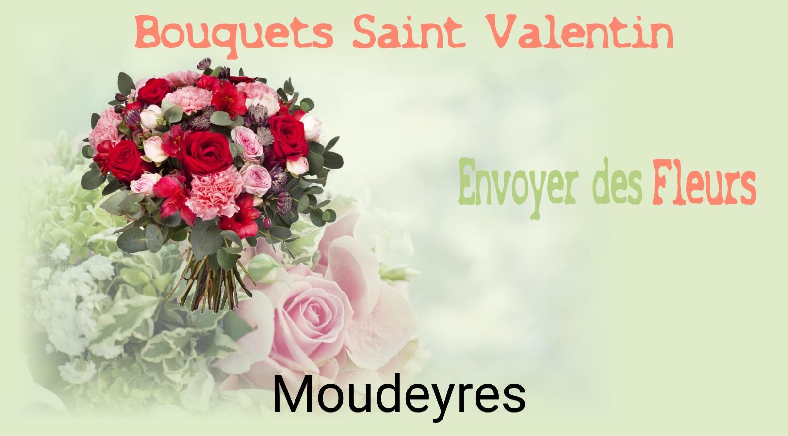 Roses de Saint-Valentin livrées à Moudeyres